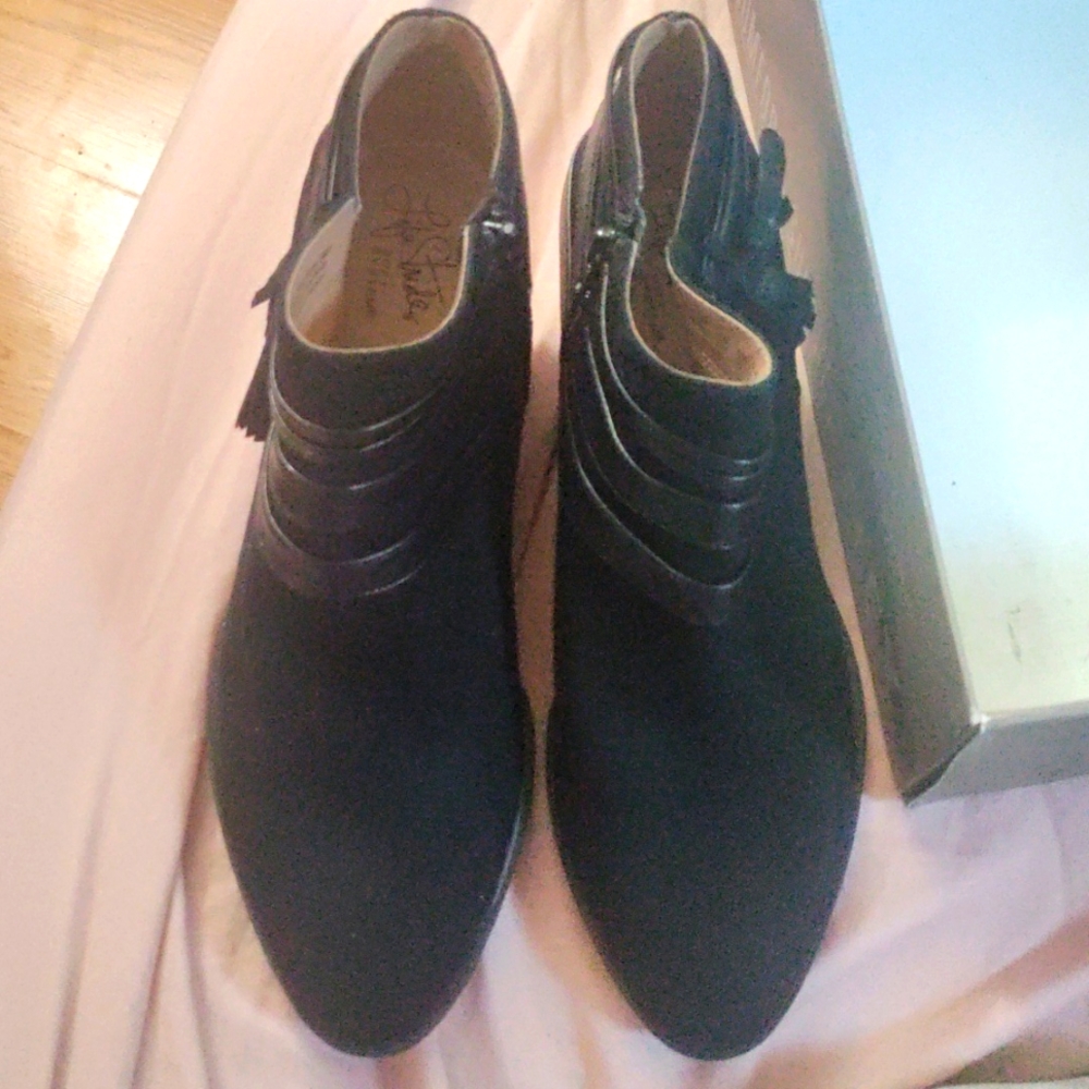 Black booties